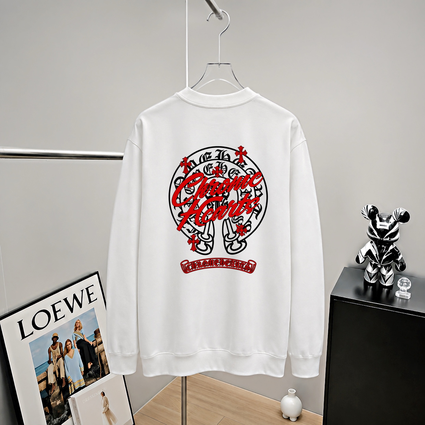 Cheap Chrome hearts Hoody in 227850, $40 USD- [IB227850] - Replica Chrome hearts Hoody