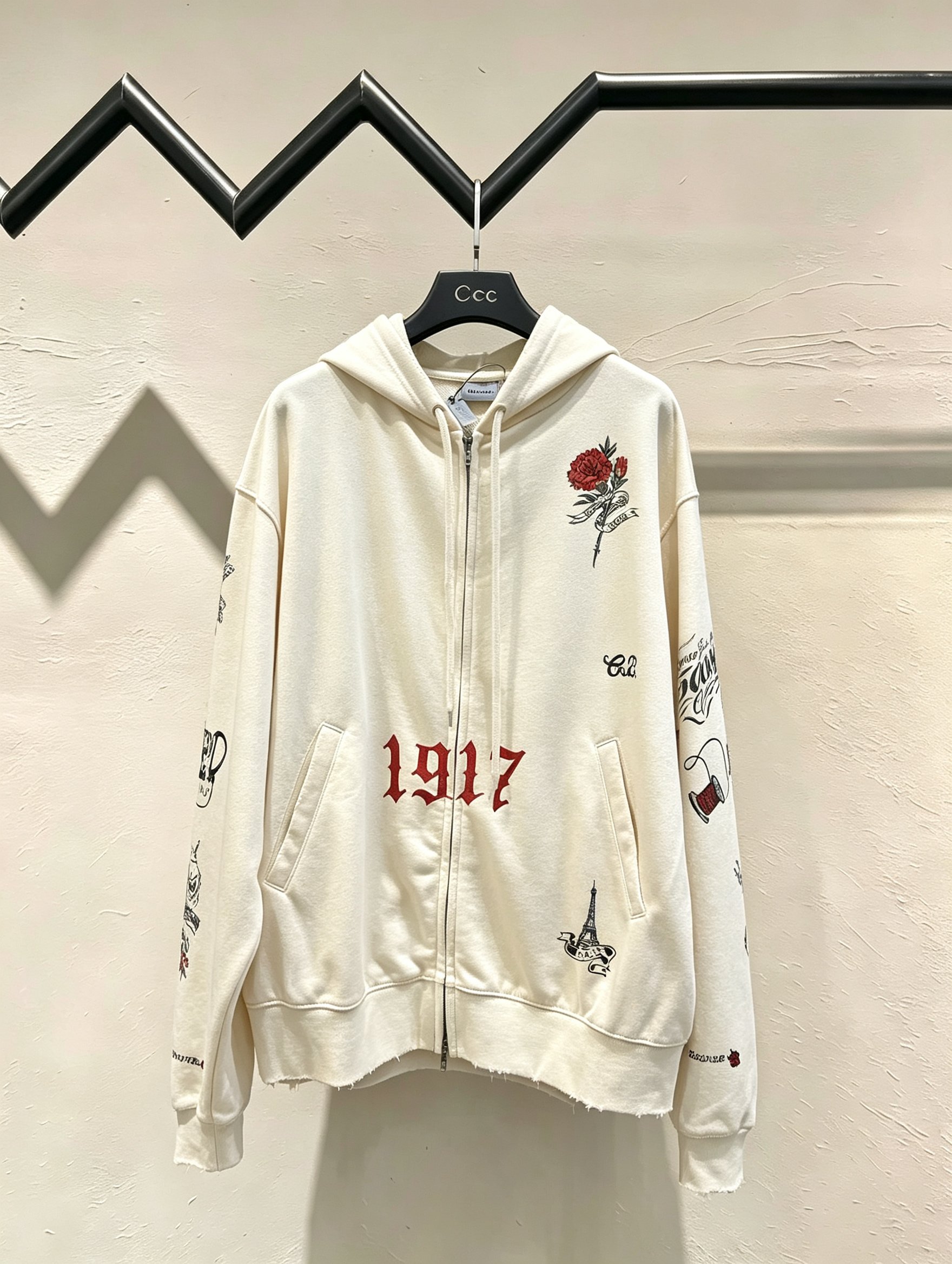 Cheap Balenciaga Hoodies for Men in 227876, $100 USD- [IB227876] - Replica Balenciaga Hoodies for Men