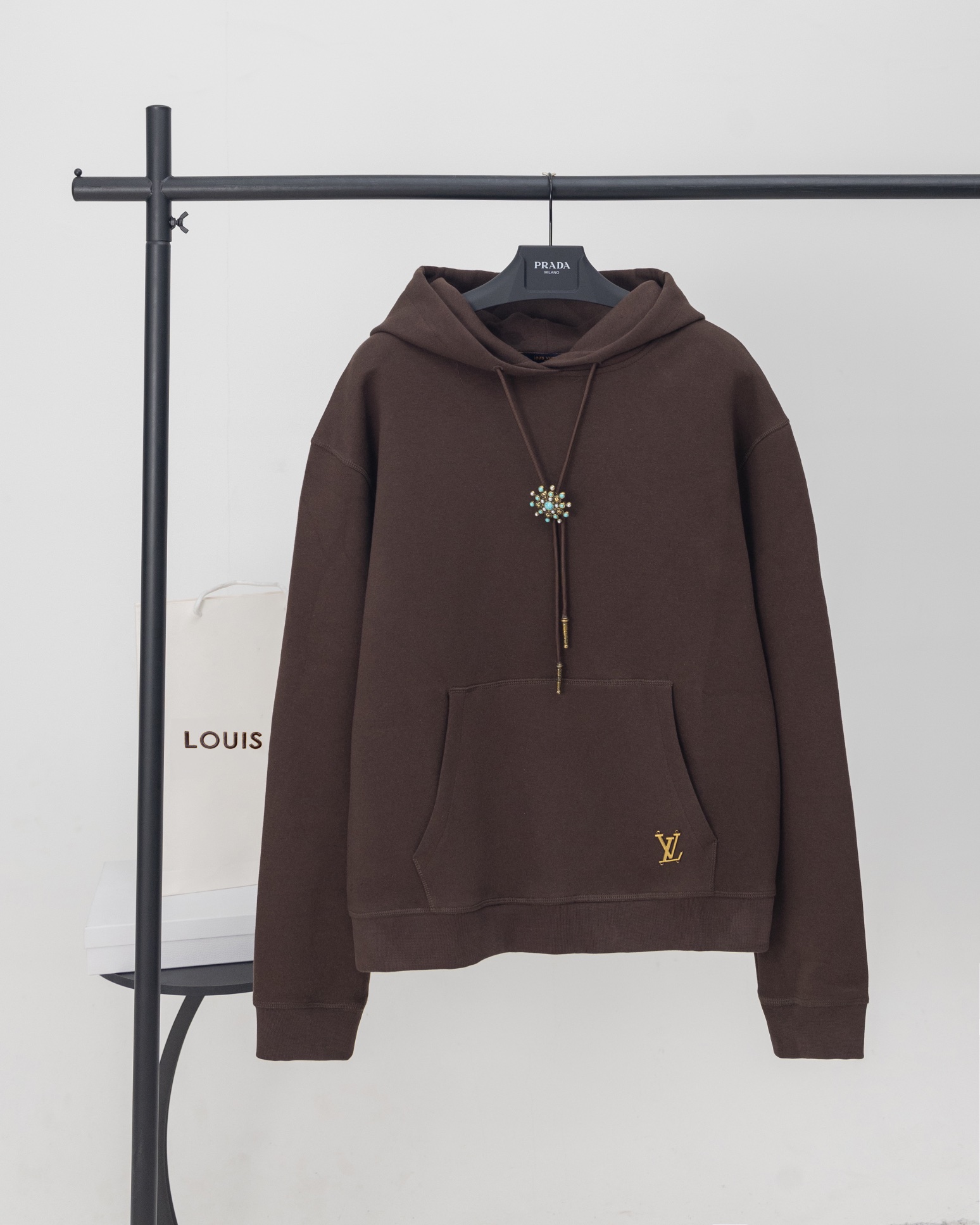 Cheap Louis Vuitton Hoodies for Men in 227892, $70 USD- [IB227892] - Replica Louis Vuitton Hoodies for Men