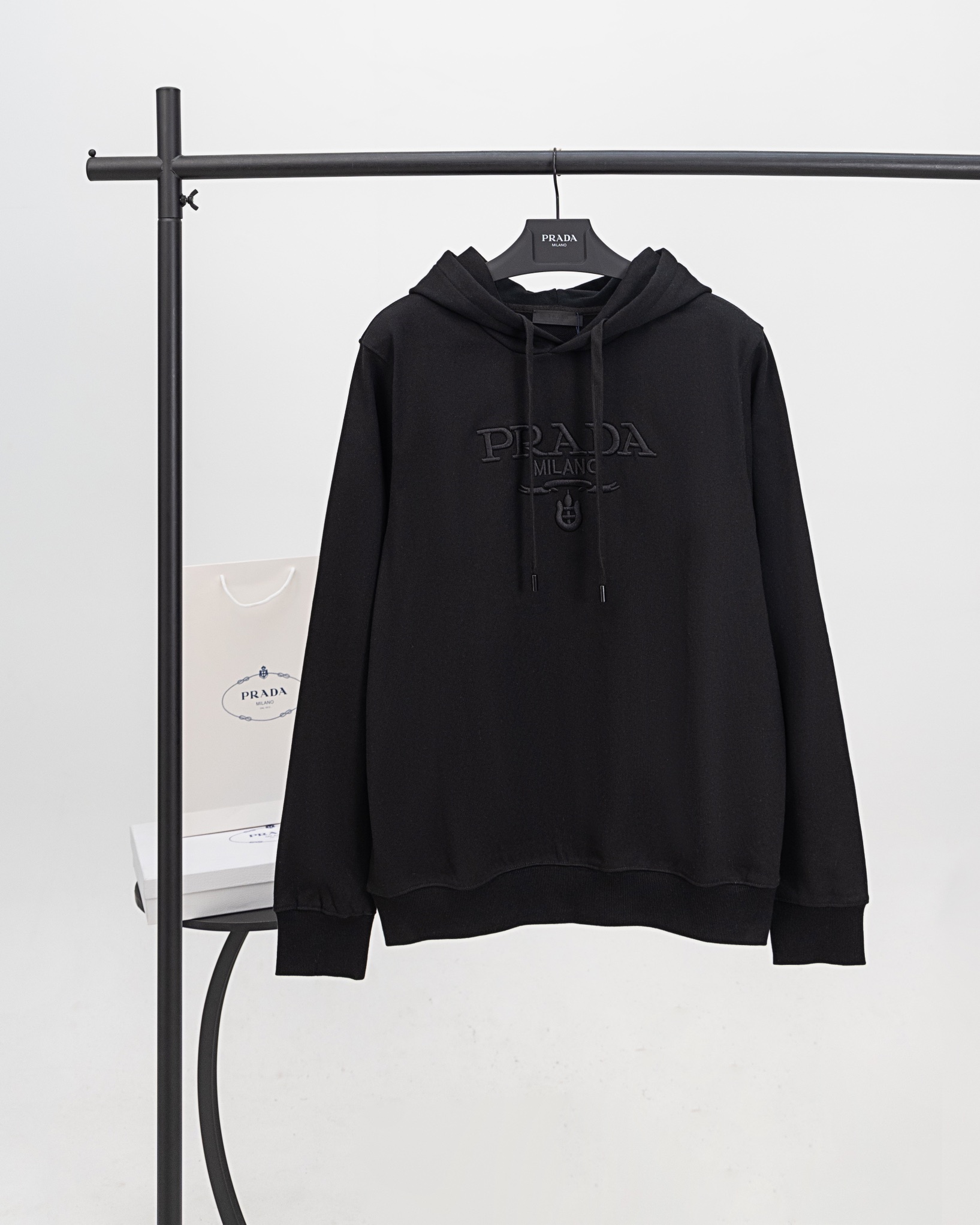Cheap Prado Hoodies in 227910, $55 USD- [IB227910] - Replica Prado Hoodies