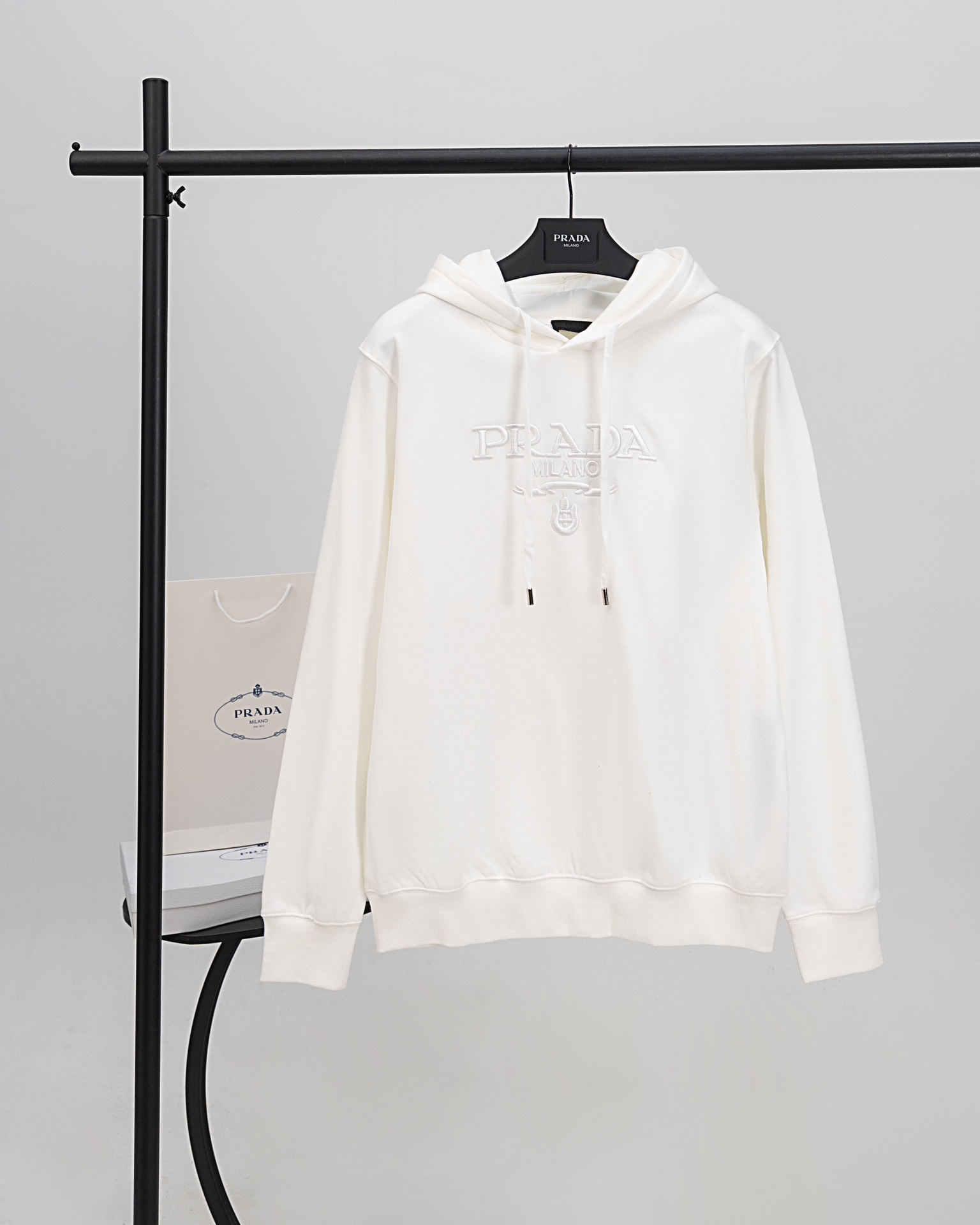 Cheap Prado Hoodies in 227911, $55 USD- [IB227911] - Replica Prado Hoodies