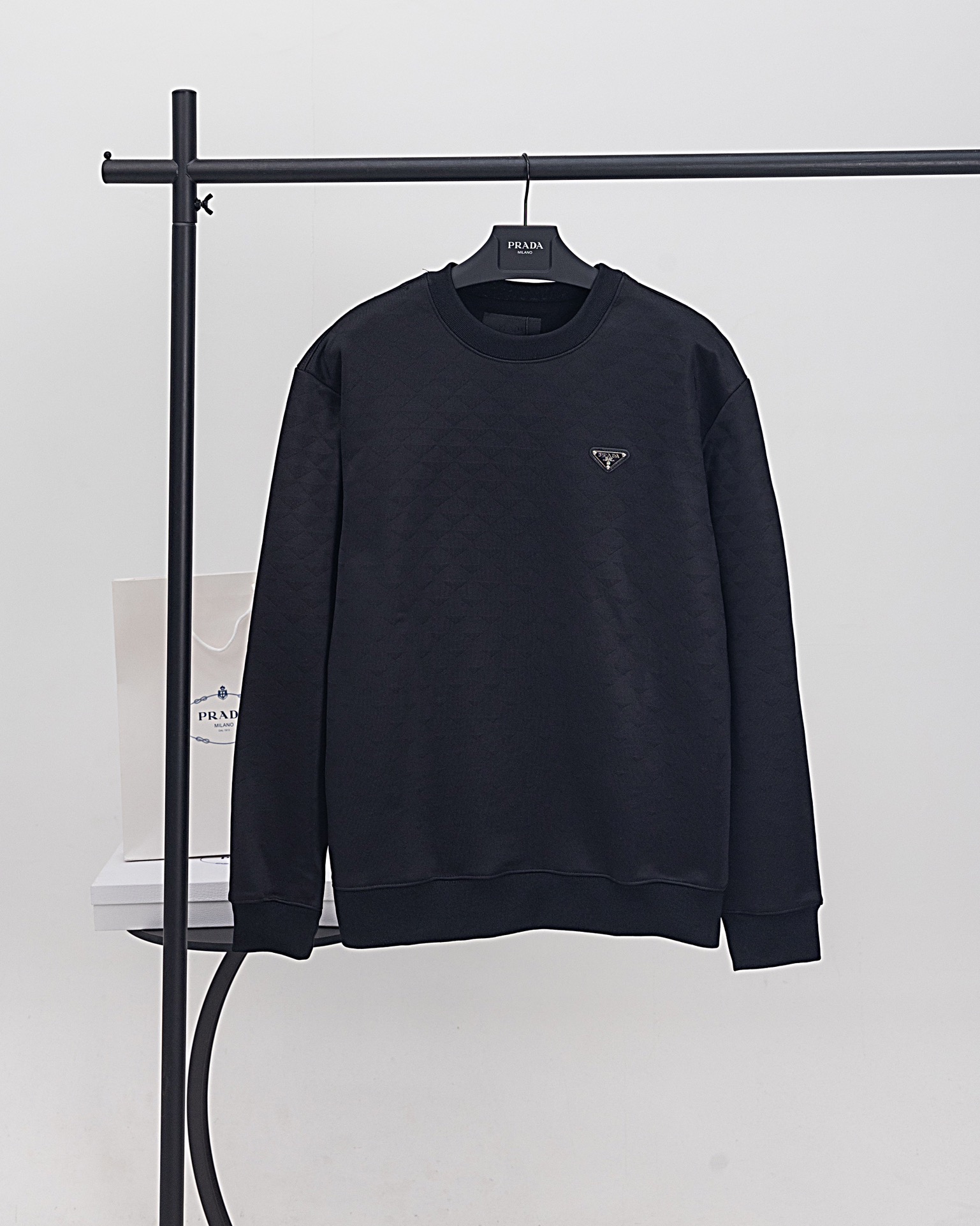 Cheap Prado Hoodies in 227913, $55 USD- [IB227913] - Replica Prado Hoodies