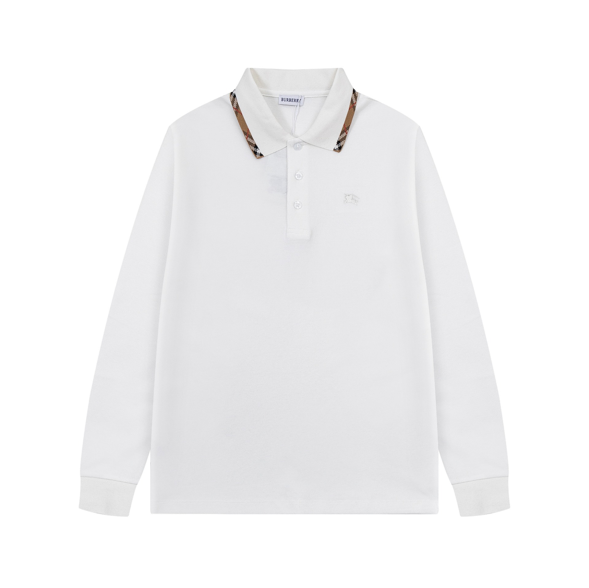 Cheap Burberry Long-Sleeved Polo T-Shirts for Men in 227923, $50 USD- [IB227923] - Replica Burberry Long-Sleeved Polo T-Shirts for Men