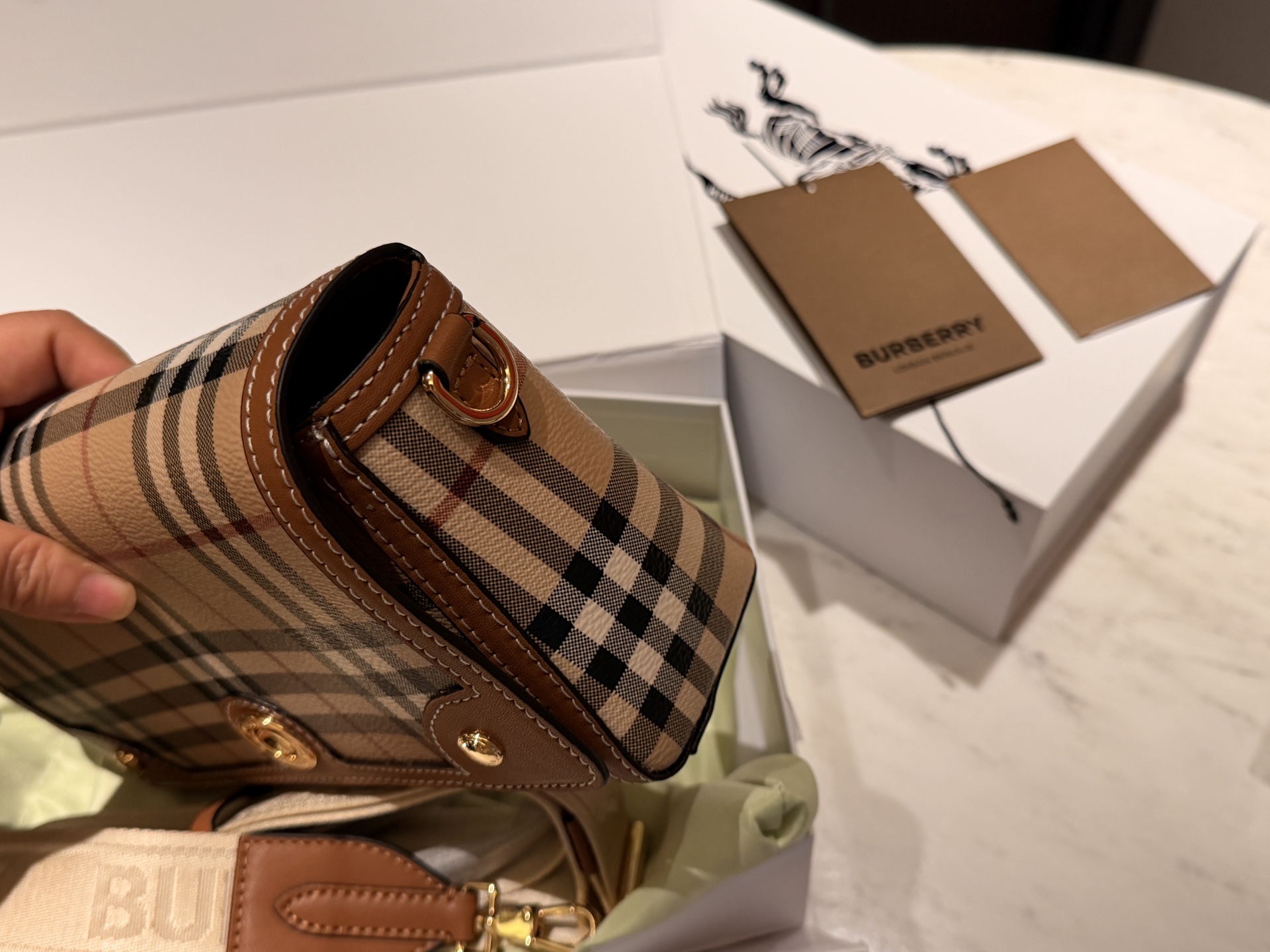Cheap Burberry AAA Quality Handbags in 227968, $65 USD- [IB227968] - Replica Burberry AAA Quality Handbags