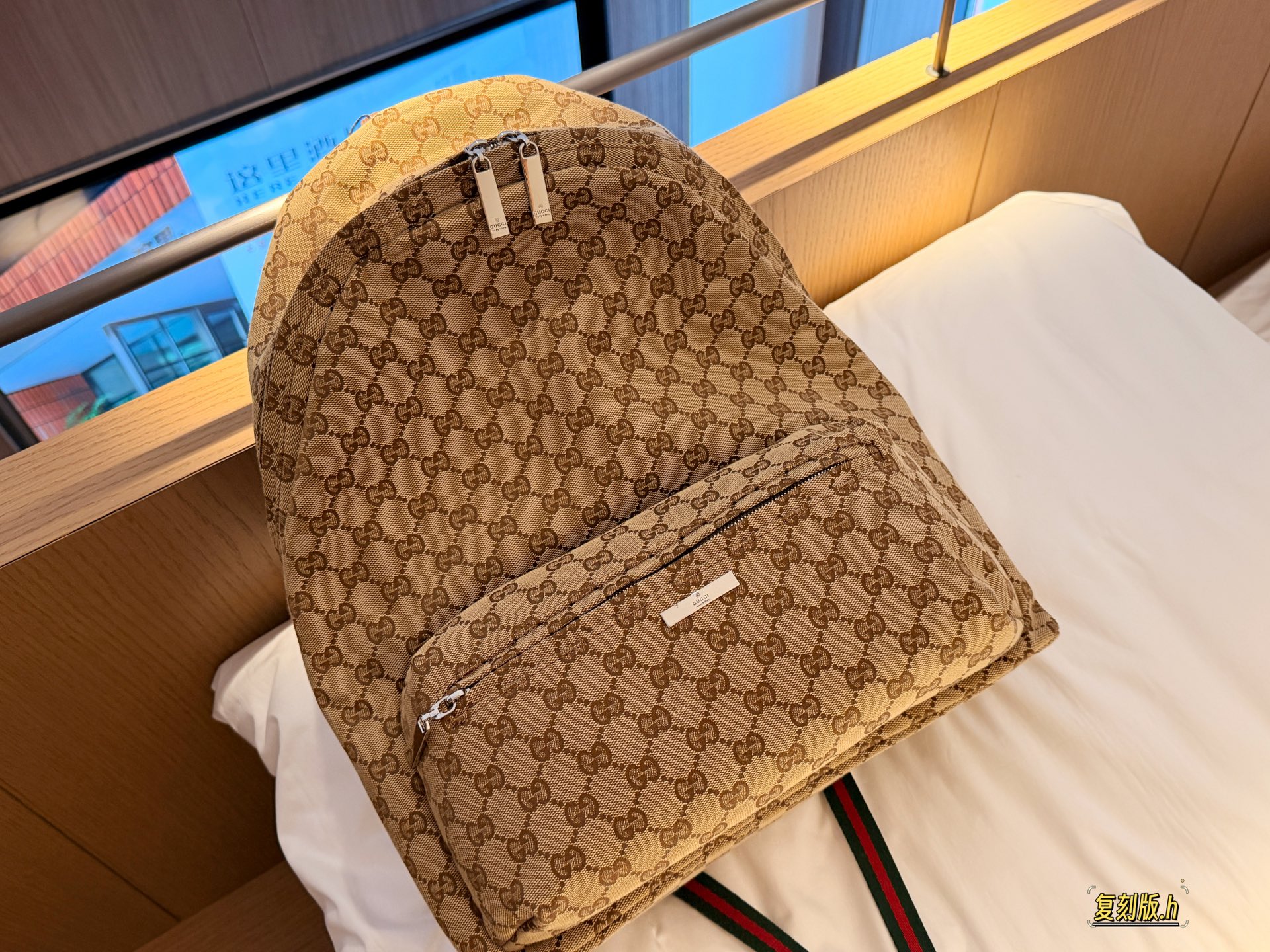 Cheap Gucci AAA+++ quality Backpack in 227969, $90 USD- [IB227969] - Replica Gucci AAA+++ quality Backpack