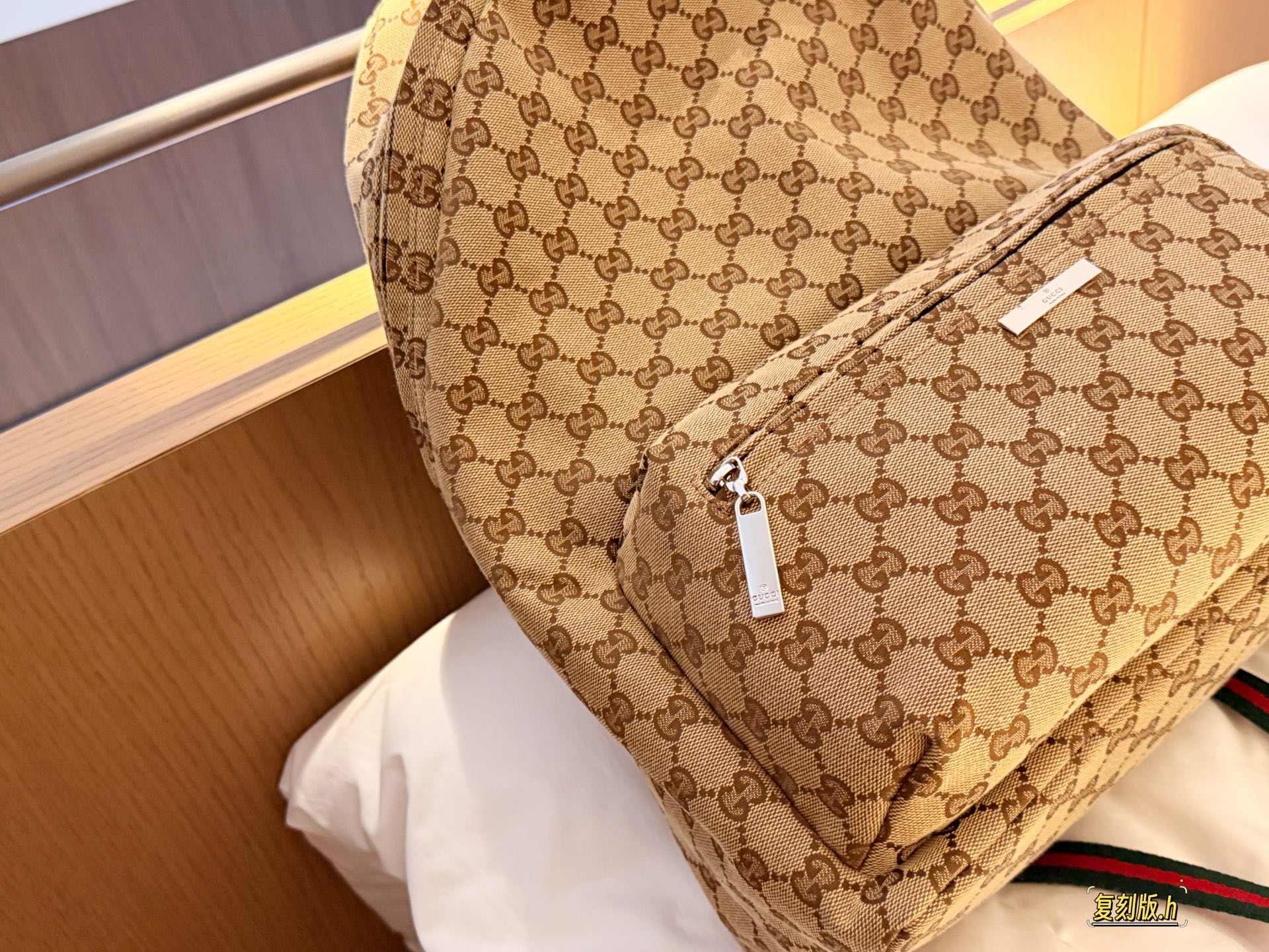 Cheap Gucci AAA+++ quality Backpack in 227969, $90 USD- [IB227969] - Replica Gucci AAA+++ quality Backpack