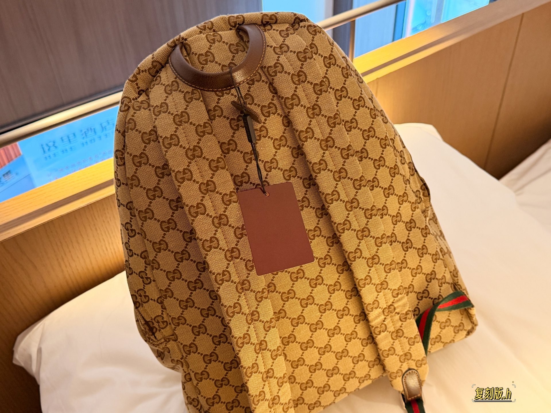 Cheap Gucci AAA+++ quality Backpack in 227969, $90 USD- [IB227969] - Replica Gucci AAA+++ quality Backpack