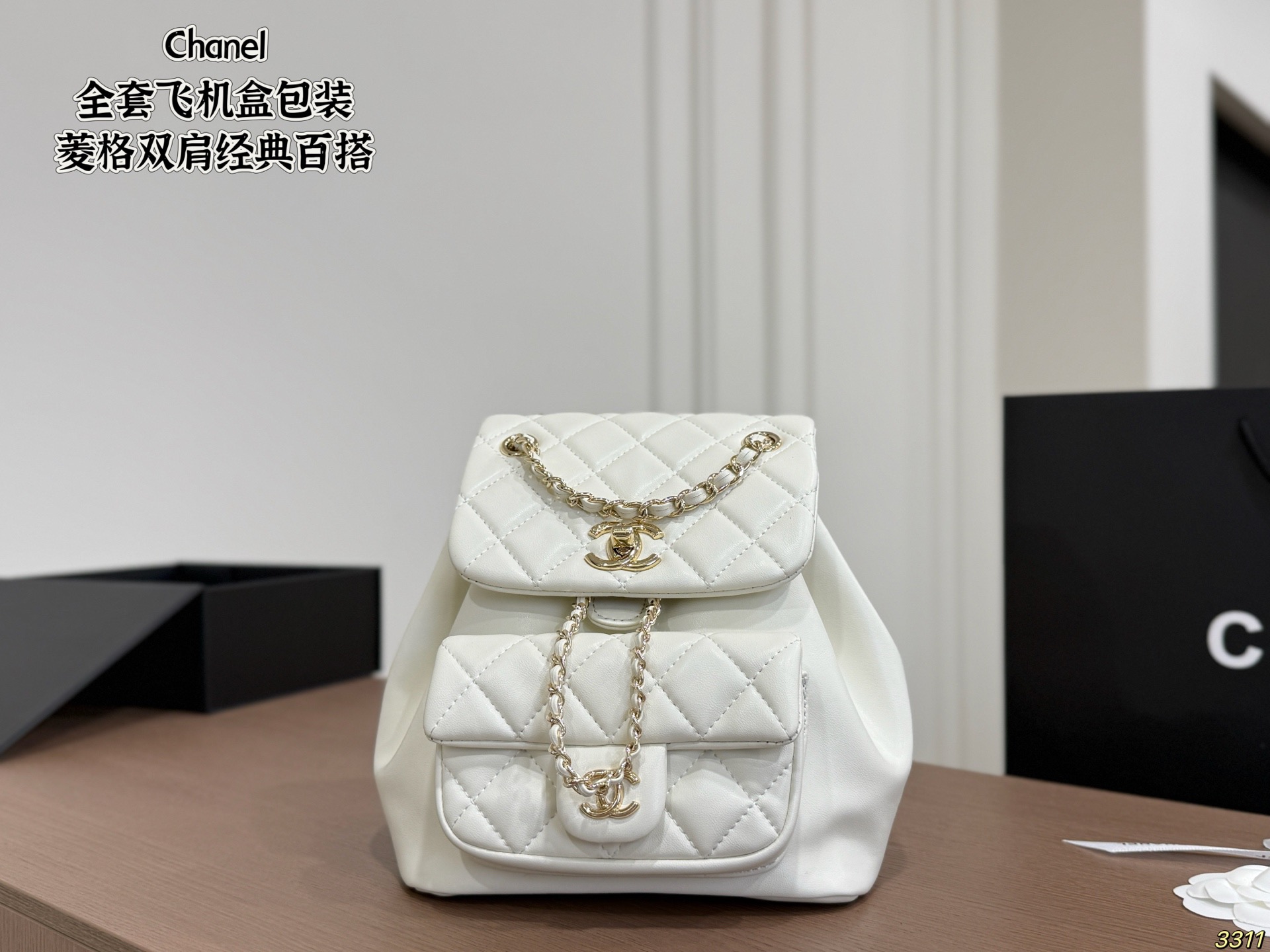 Cheap Chanel AAA quality Backpacaks in 228024, $75 USD- [IB228024] - Replica Chanel AAA quality Backpacaks