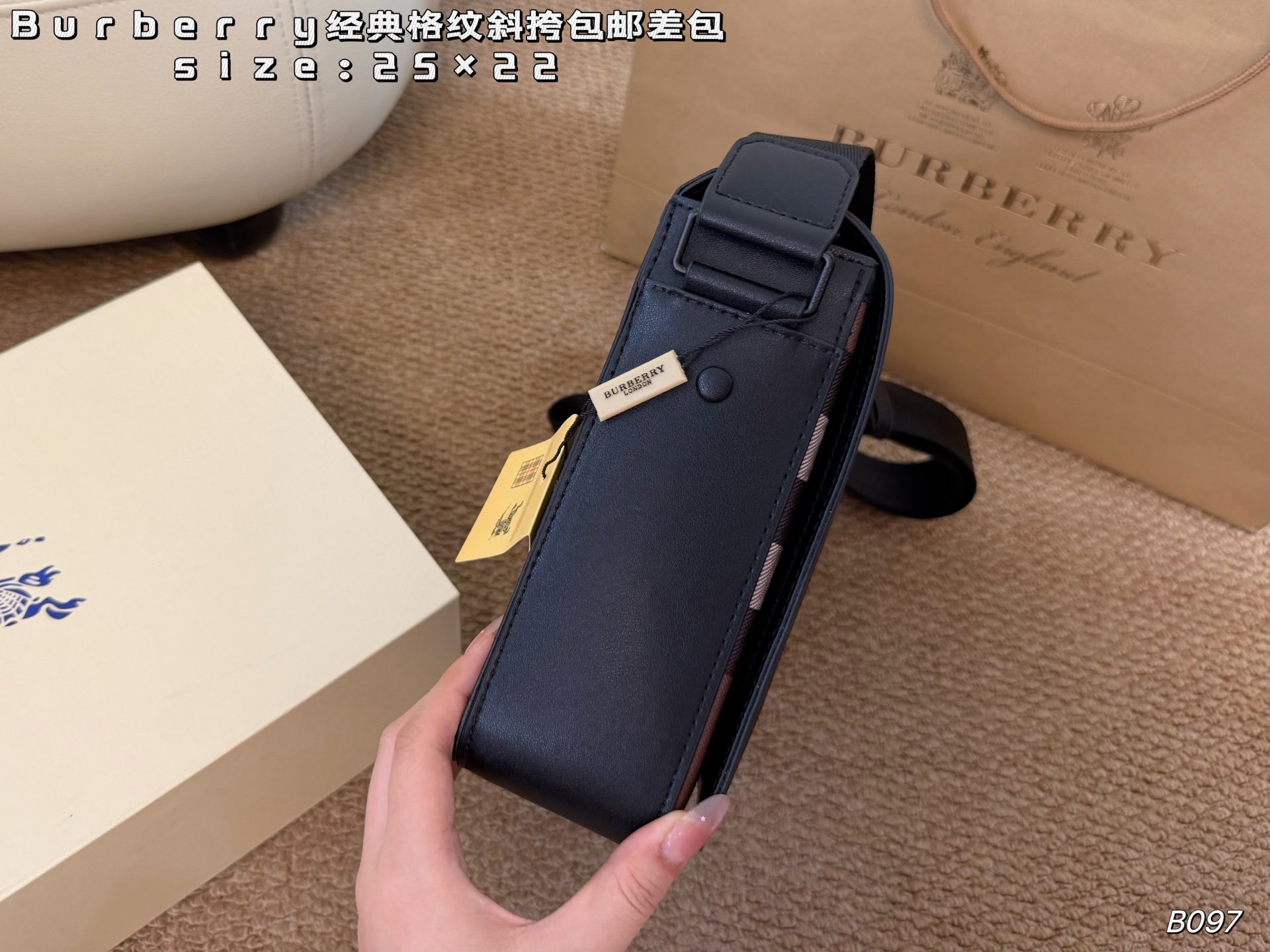 Cheap Burberry AAA+++ Crossbody Bags in 228113, $85 USD- [IB228113] - Replica Burberry AAA+++ Crossbody Bags