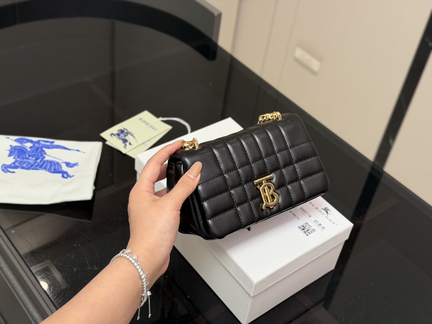 Cheap Burberry Handbags in 228121, $55 USD- [IB228121] - Replica Burberry Handbags