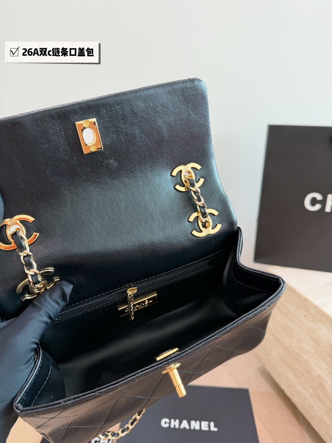 Cheap Chanel AAA quality Handbags in 228153, $60 USD- [IB228153] - Replica Chanel AAA quality Handbags