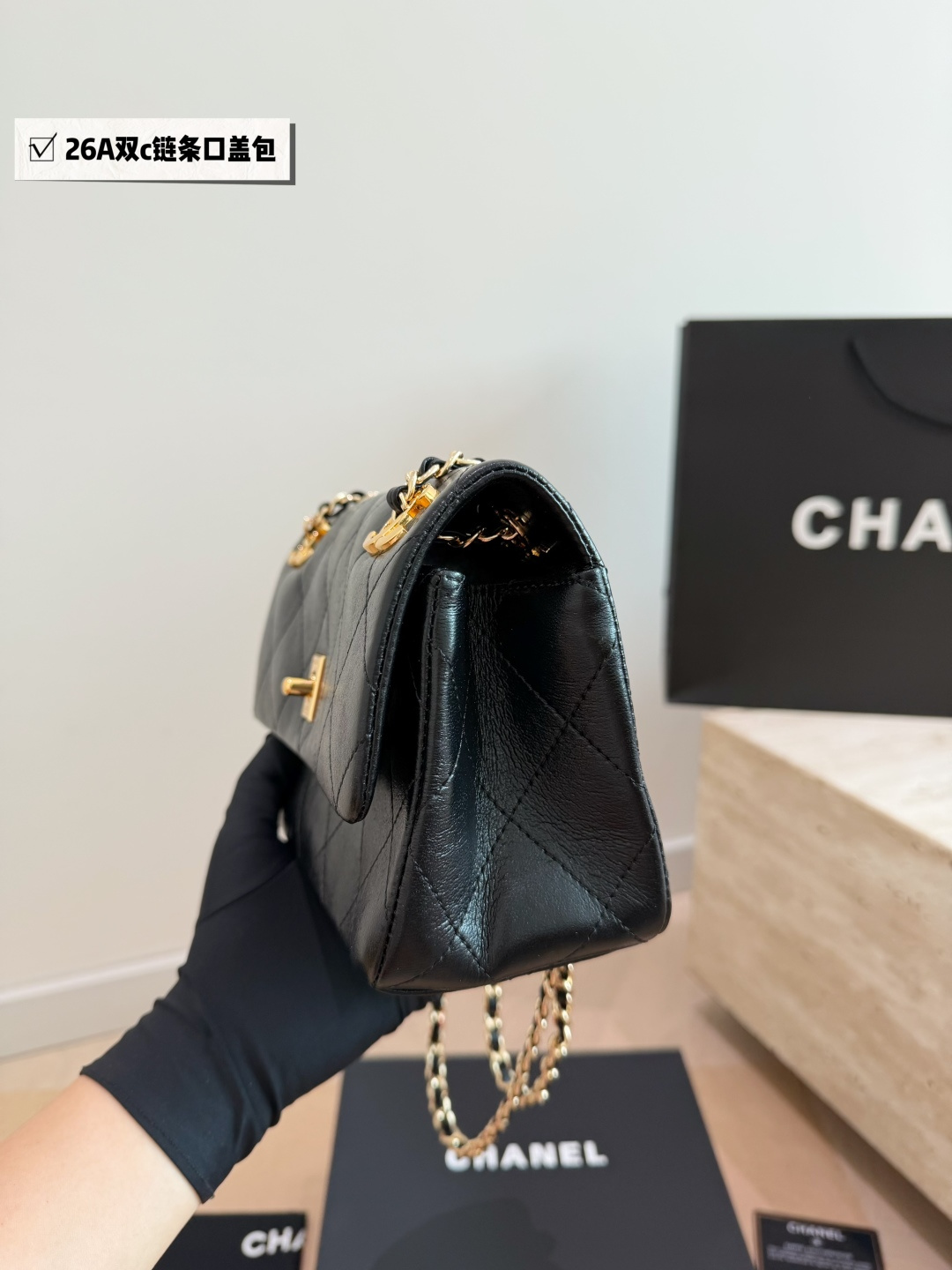 Cheap Chanel AAA quality Handbags in 228153, $60 USD- [IB228153] - Replica Chanel AAA quality Handbags