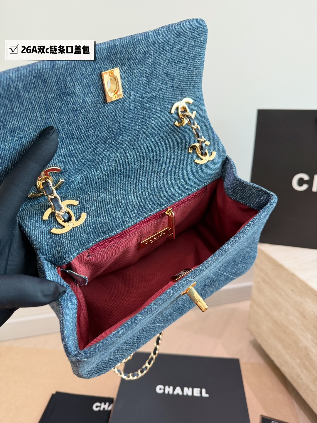 Cheap Chanel AAA quality Handbags in 228155, $60 USD- [IB228155] - Replica Chanel AAA quality Handbags