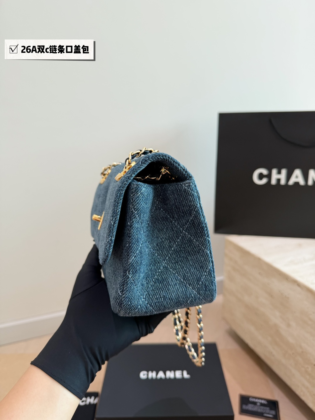 Cheap Chanel AAA quality Handbags in 228155, $60 USD- [IB228155] - Replica Chanel AAA quality Handbags