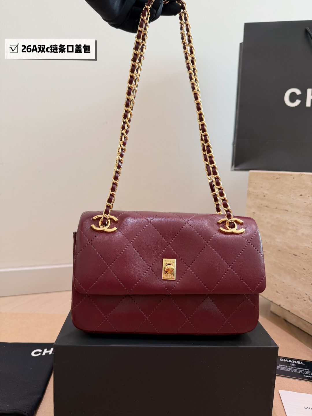 Cheap Chanel AAA quality Handbags in 228156, $60 USD- [IB228156] - Replica Chanel AAA quality Handbags