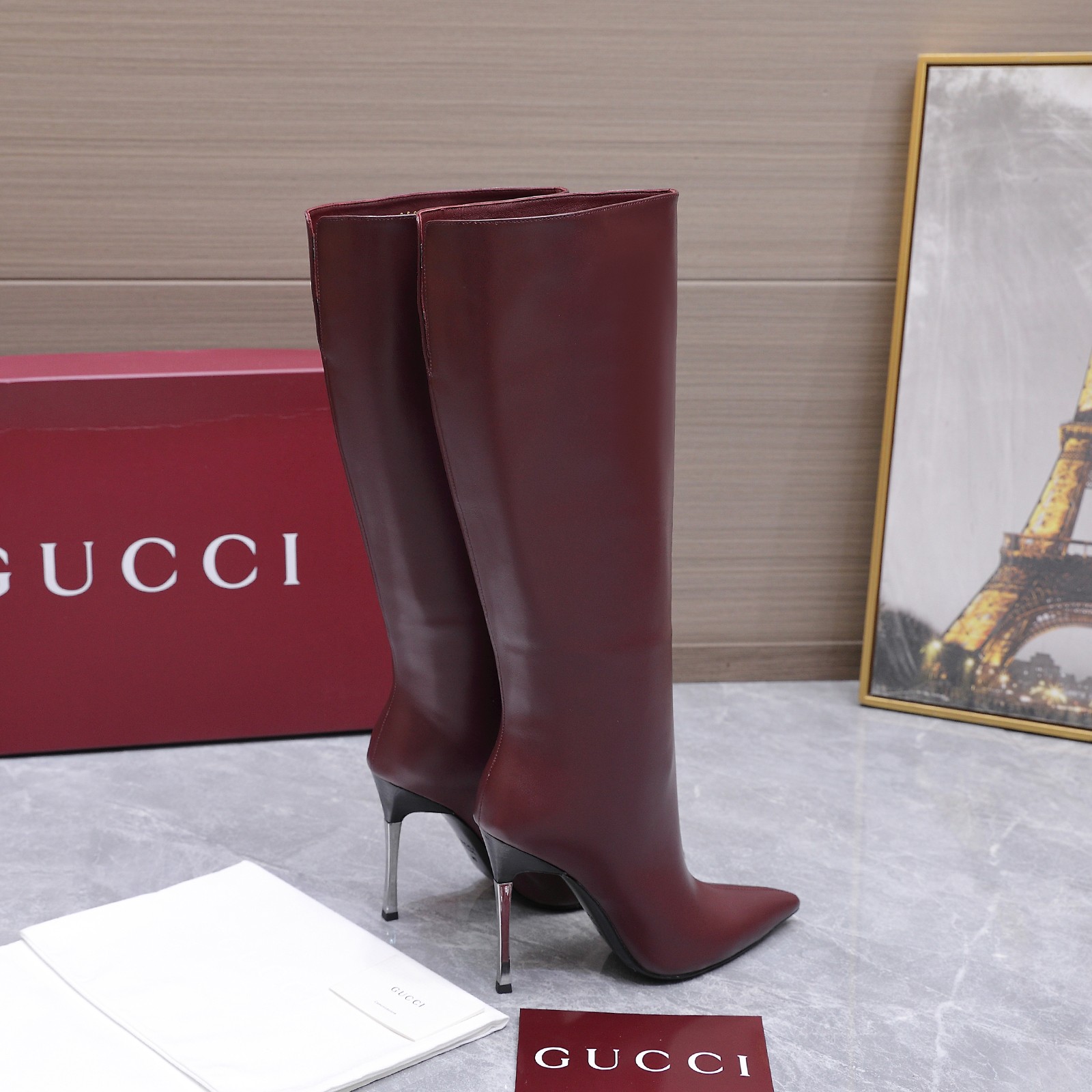 Cheap New Arrivals Gucci Boots For Women in 228381, $180 USD- [IB228381] - Replica Gucci Boots For Women