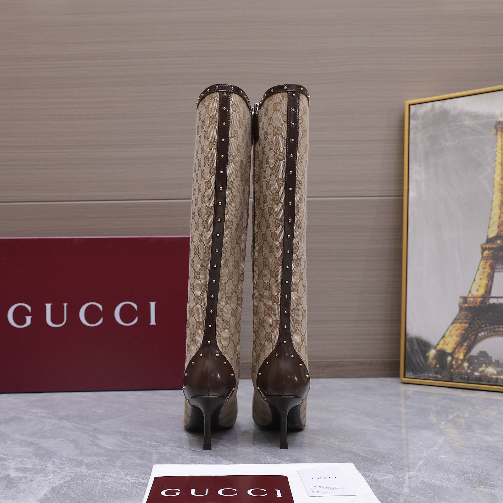 Cheap New Arrivals Gucci Boots For Women in 228385, $180 USD- [IB228385] - Replica Gucci Boots For Women