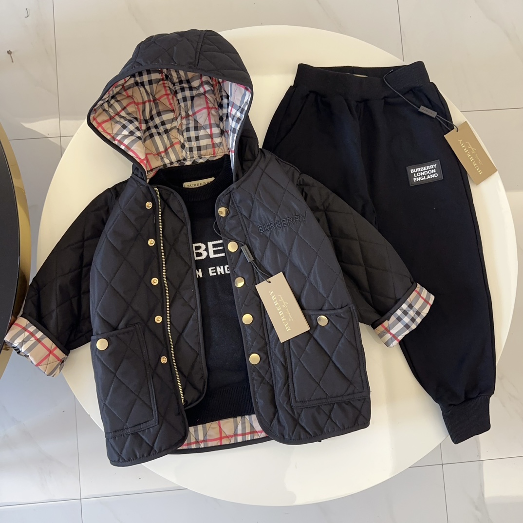 Cheap Burberry Children's Sets in 228545, $120 USD- [IB228545] - Replica Tracksuits