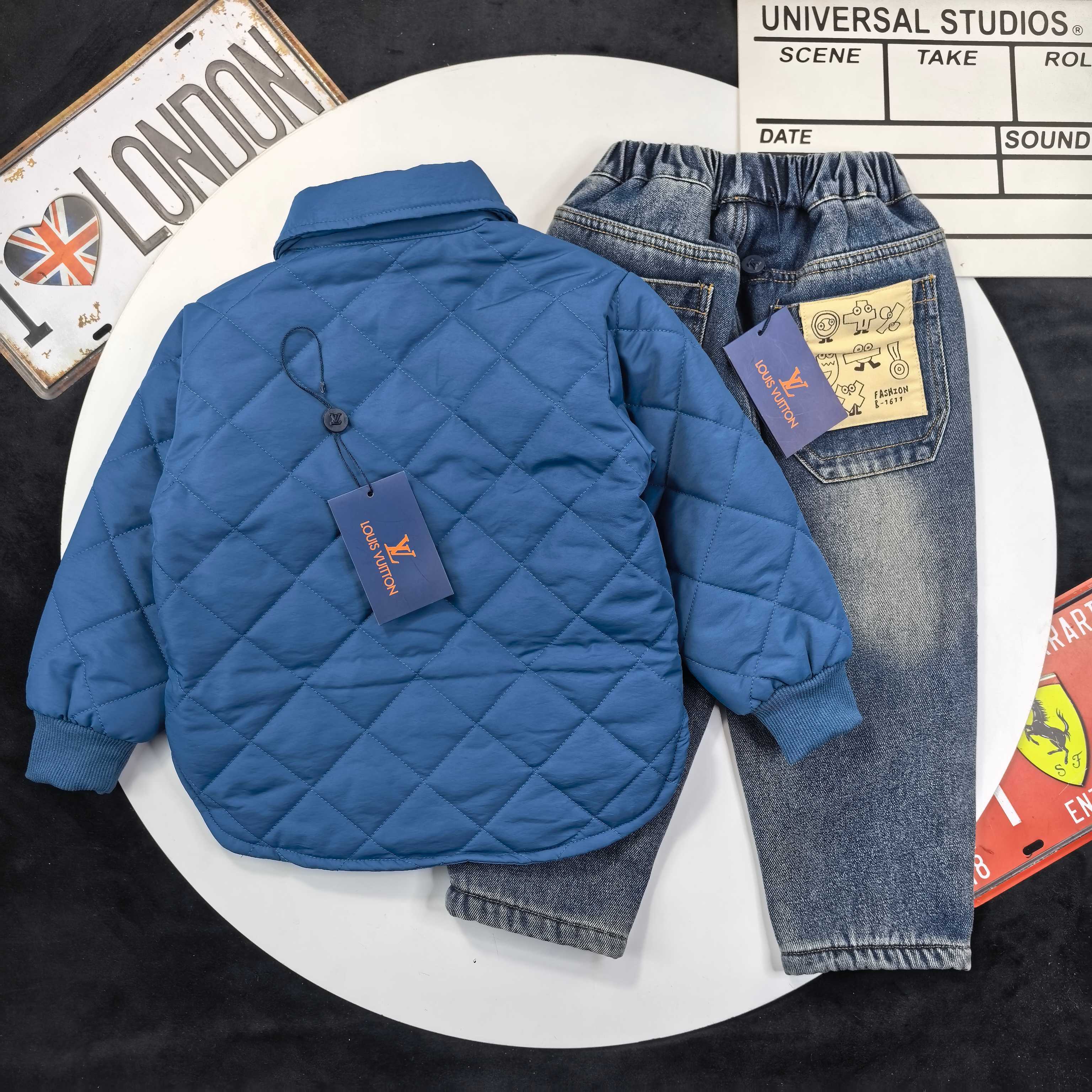 Cheap Louis Vuitton Children's Tracksuits in 228558, $125 USD- [IB228558] - Replica Tracksuits