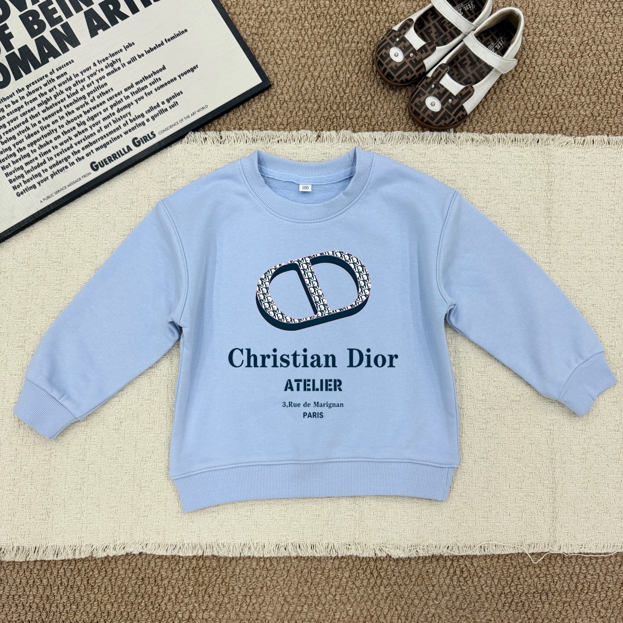 Cheap DIOR Children's Hoodies in 228564, $35 USD- [IB228564] - Replica Hoodies