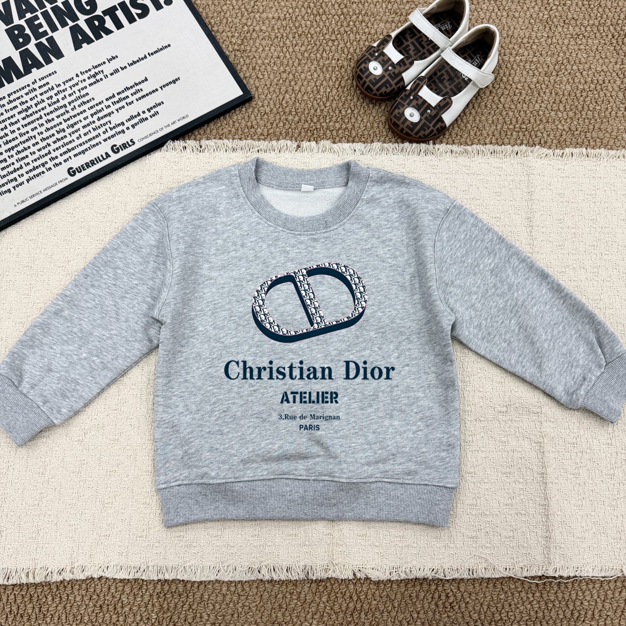 Cheap DIOR Children's Hoodies in 228565, $35 USD- [IB228565] - Replica Hoodies
