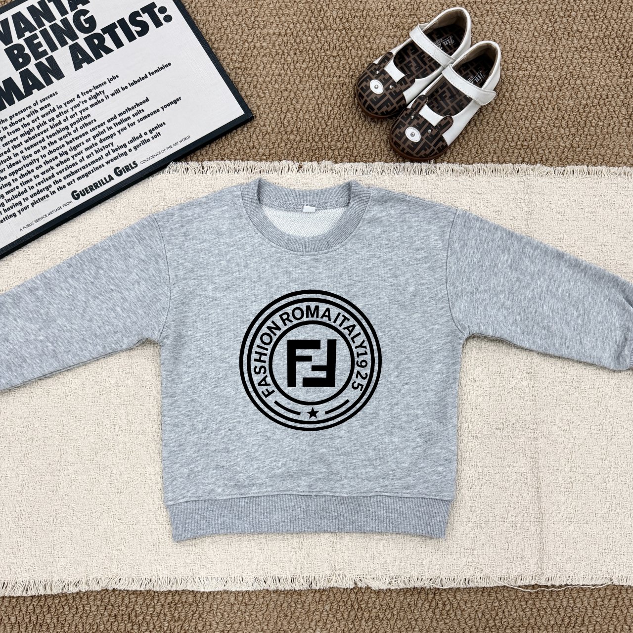 Cheap FENDI Children's  Hoodies in 228569, $35 USD- [IB228569] - Replica Hoodies