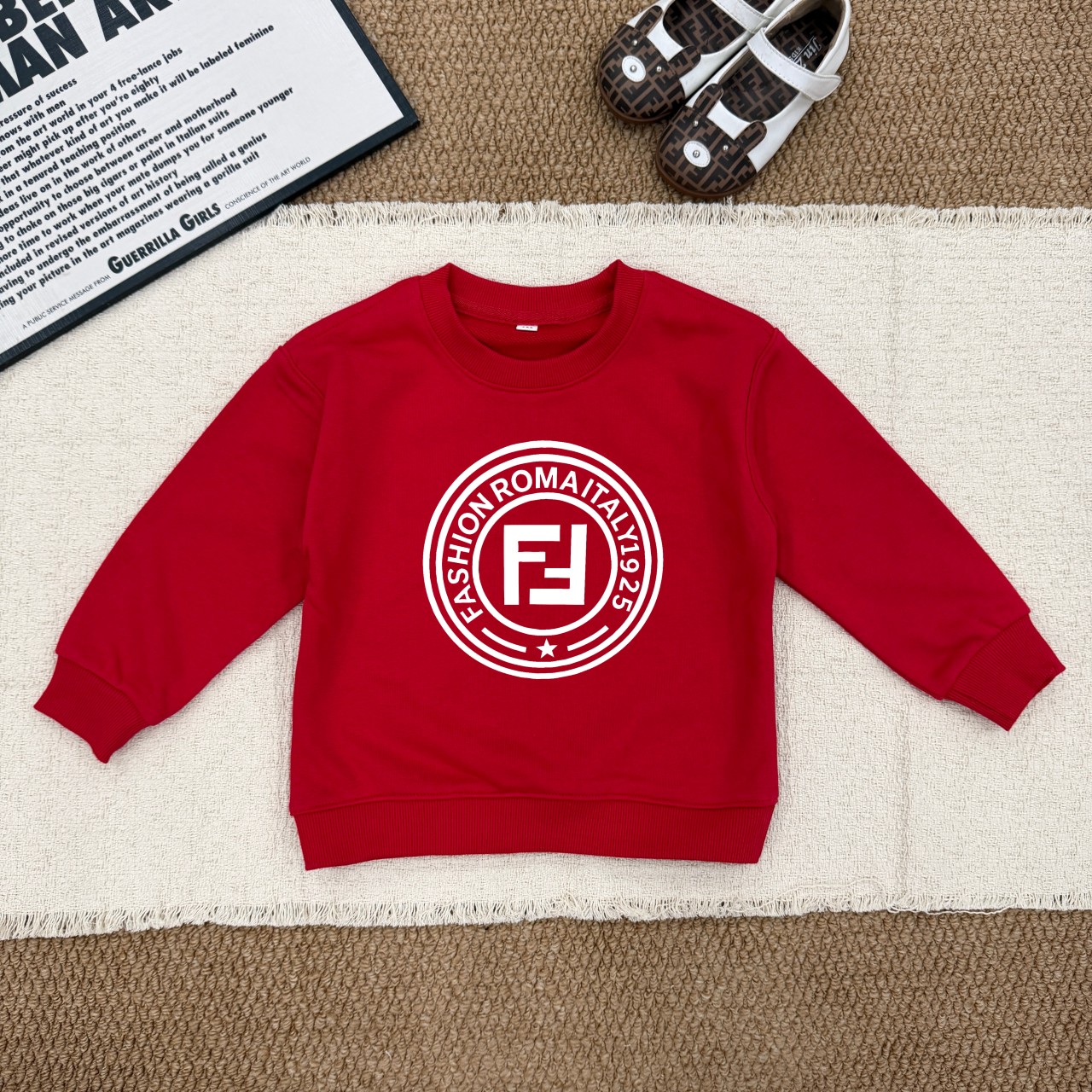 Cheap FENDI Children's  Hoodies in 228573, $35 USD- [IB228573] - Replica Hoodies