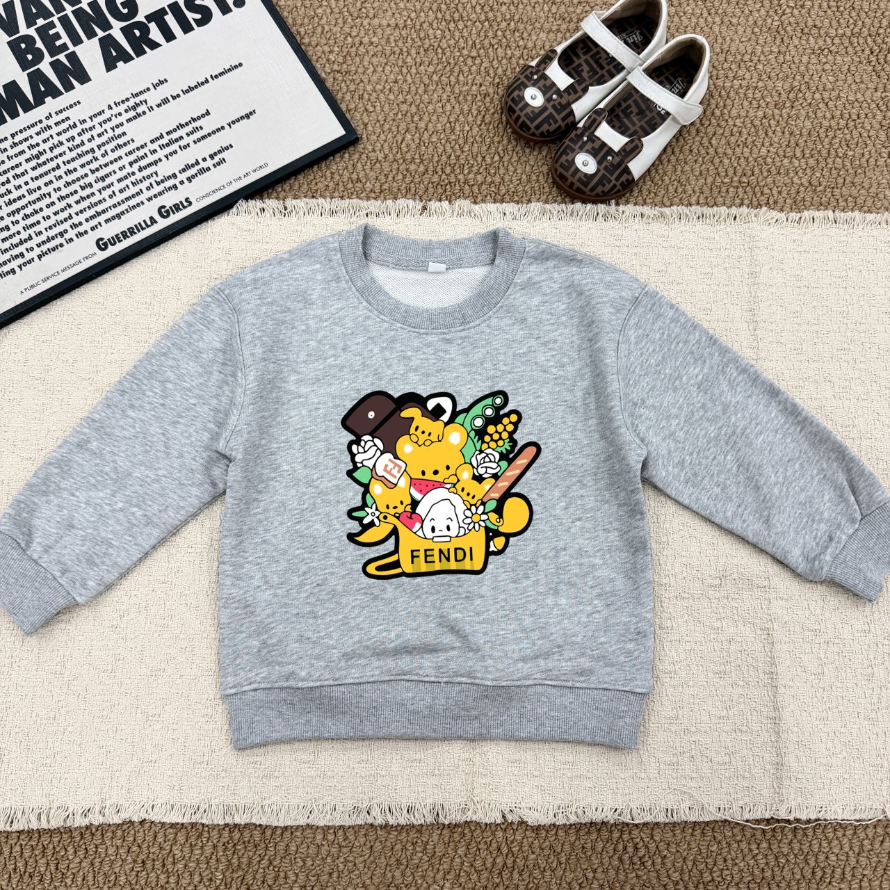 Cheap FENDI Children's  Hoodies in 228575, $35 USD- [IB228575] - Replica Hoodies
