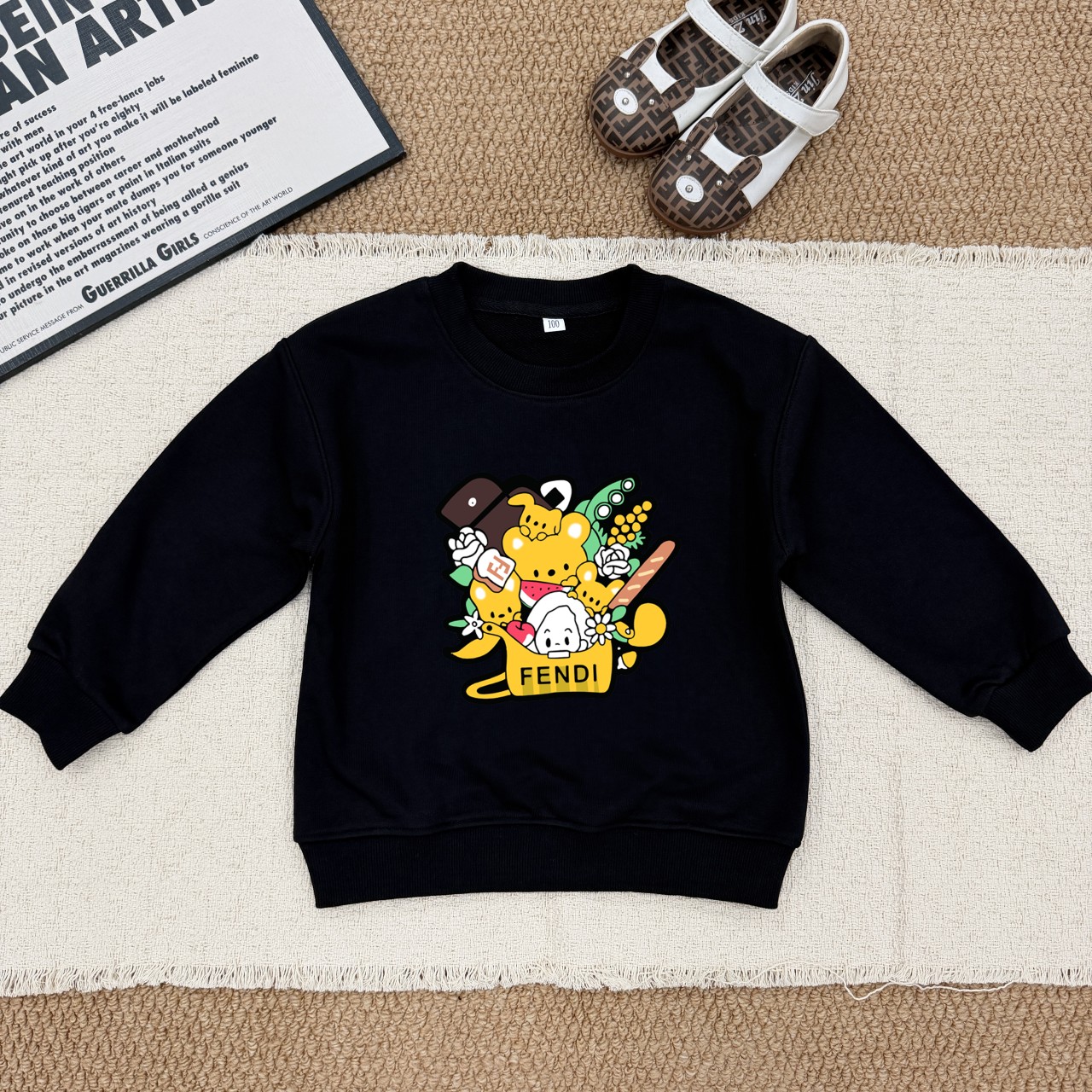 Cheap FENDI Children's  Hoodies in 228576, $35 USD- [IB228576] - Replica Hoodies