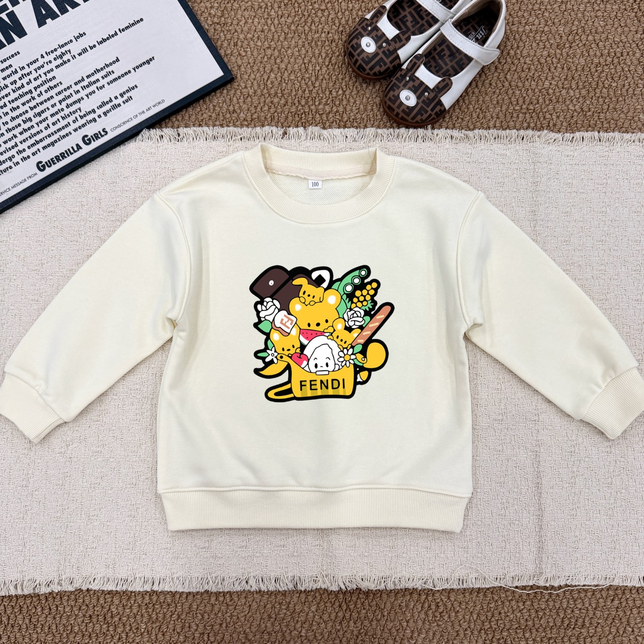 Cheap FENDI Children's  Hoodies in 228577, $35 USD- [IB228577] - Replica Hoodies