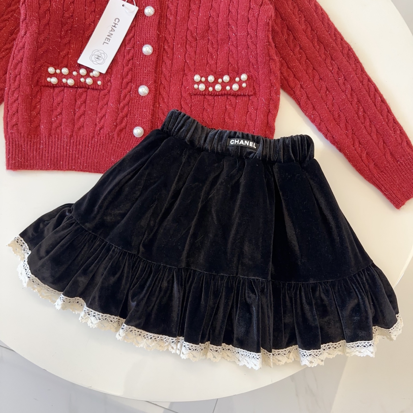 Cheap CHANEL Children's skirt  in 228625, $80 USD- [IB228625] - Replica skirt