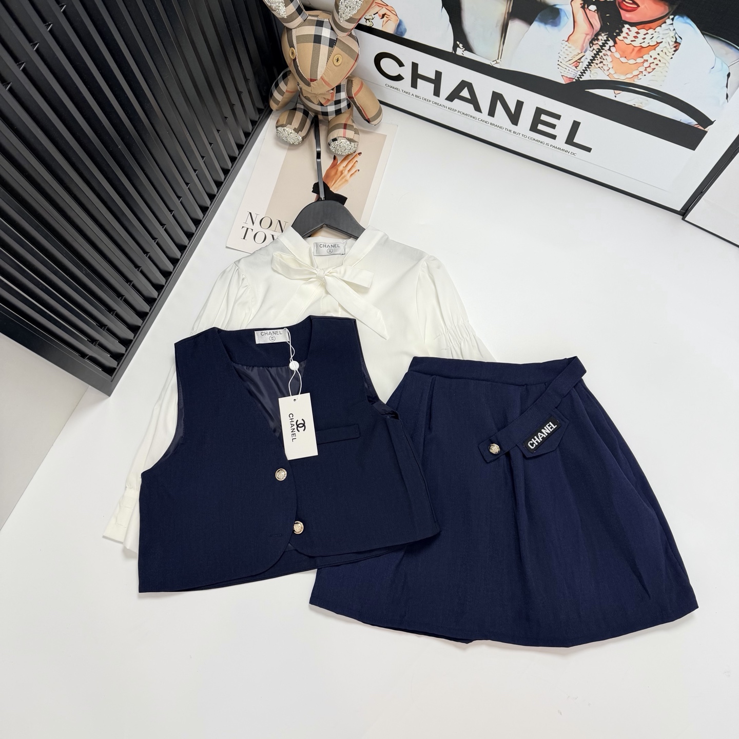 Cheap CHANEL Children's skirt  in 228627, $55 USD- [IB228627] - Replica skirt