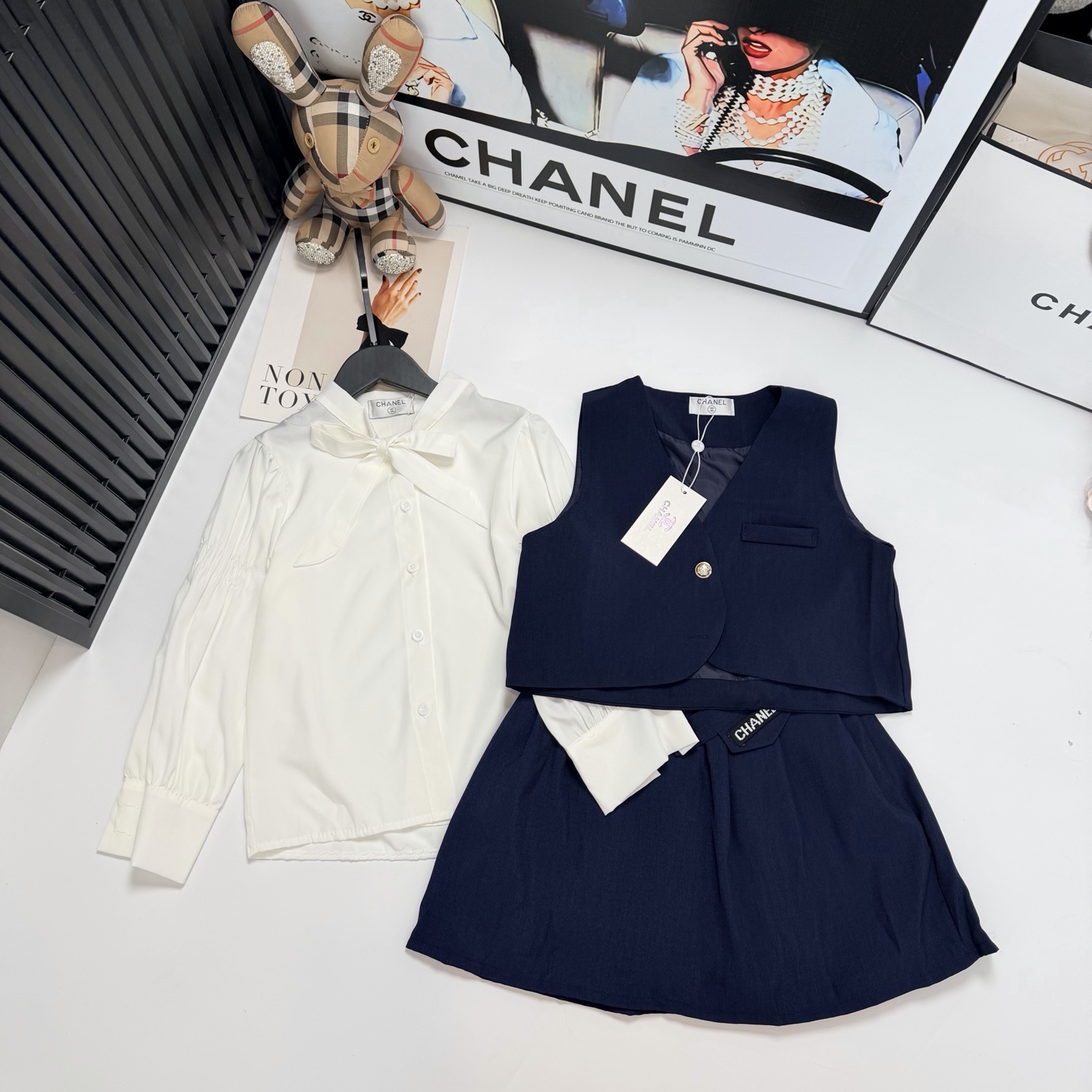 Cheap CHANEL Children's skirt  in 228627, $55 USD- [IB228627] - Replica skirt