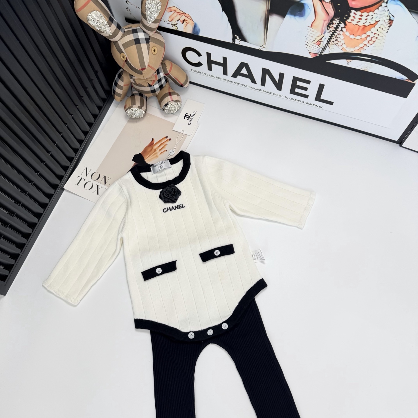 Cheap CHANEL Children's Infant Items  in 228628, $55 USD- [IB228628] - Replica Infant Items