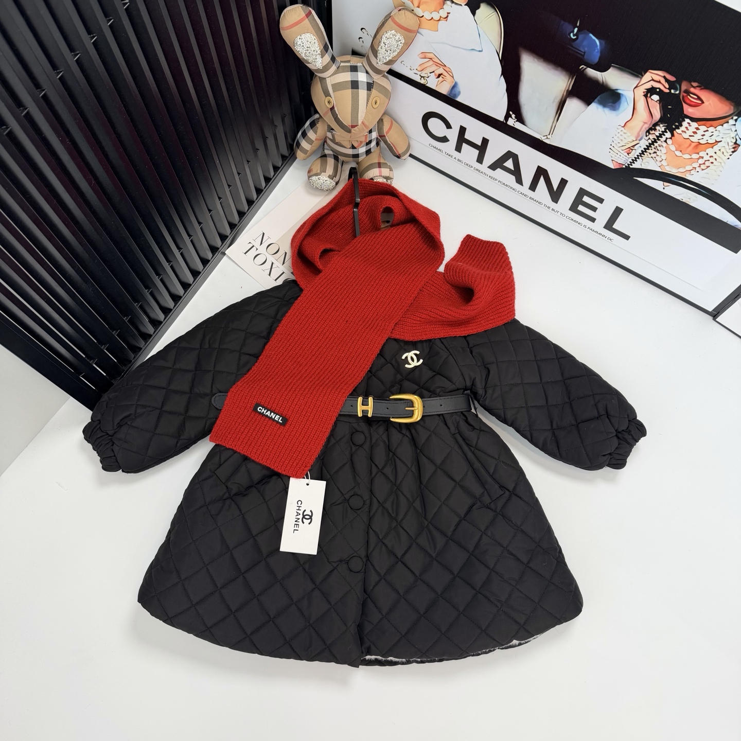 Cheap CHANEL Children's Down jacket in 228629, $72 USD- [IB228629] - Replica Down jacket
