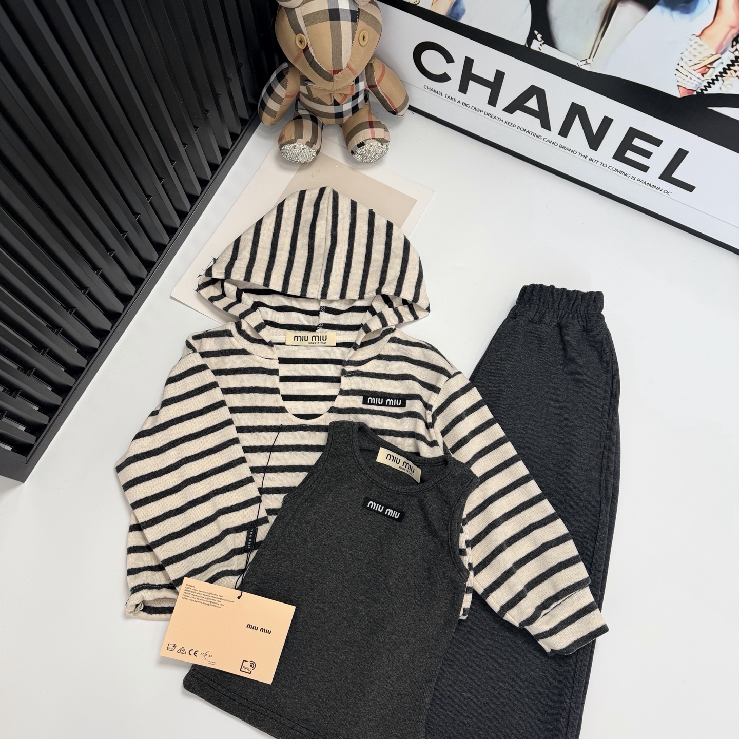 Cheap MIUMIU Children's Tracksuits in 228630, $72 USD- [IB228630] - Replica Tracksuits