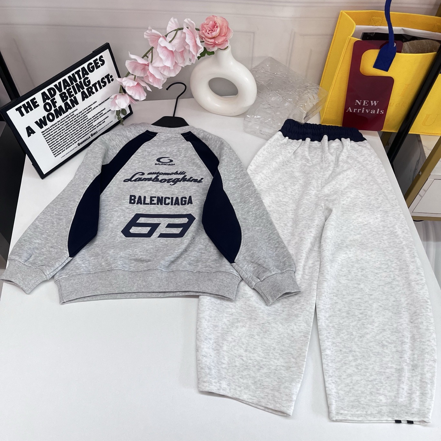 Cheap Balenciaga children's  Tracksuits in 228656, $60 USD- [IB228656] - Replica Tracksuits
