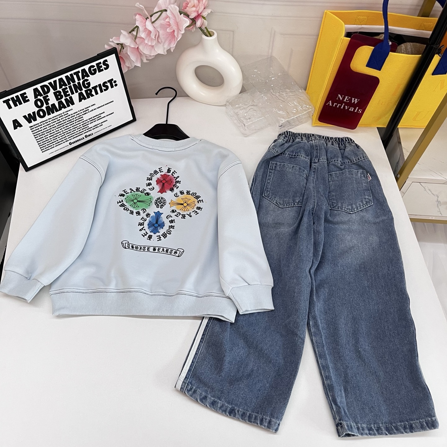 Cheap Chrome Hearts children's  Tracksuits in 228657, $65 USD- [IB228657] - Replica Tracksuits