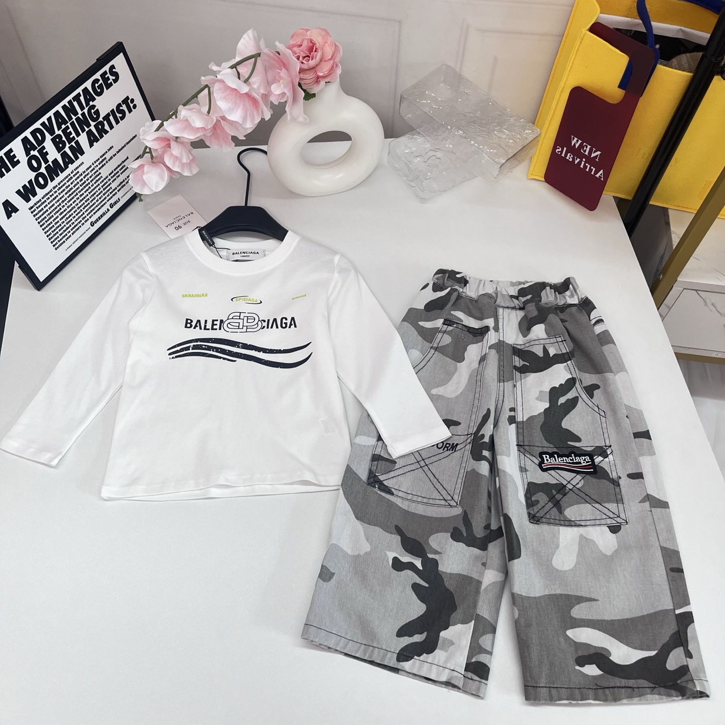 Cheap Balenciaga children's  Tracksuits in 228661, $55 USD- [IB228661] - Replica Tracksuits