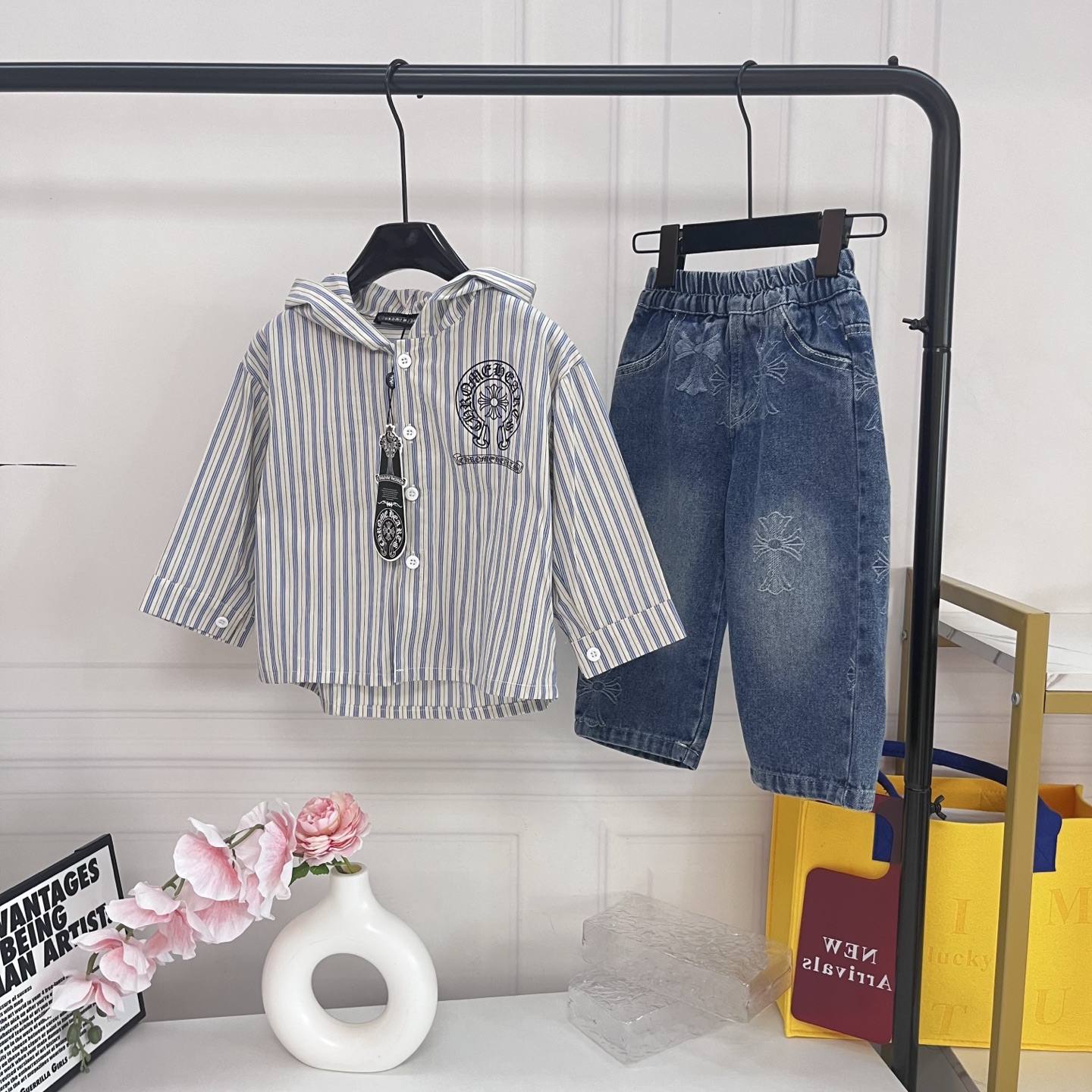 Cheap Chrome Hearts children's  Tracksuits in 228663, $60 USD- [IB228663] - Replica Tracksuits