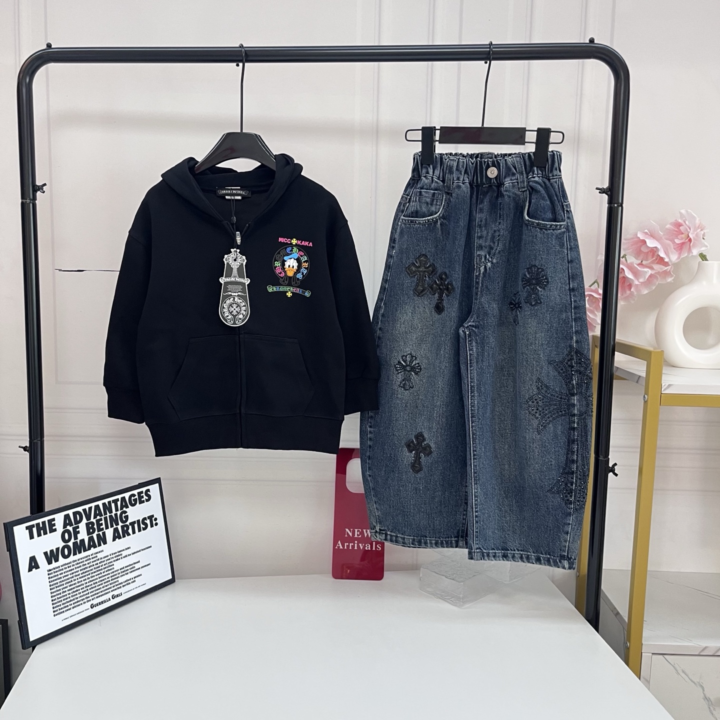 Cheap Chrome Hearts children's  Tracksuits in 228664, $70 USD- [IB228664] - Replica Tracksuits