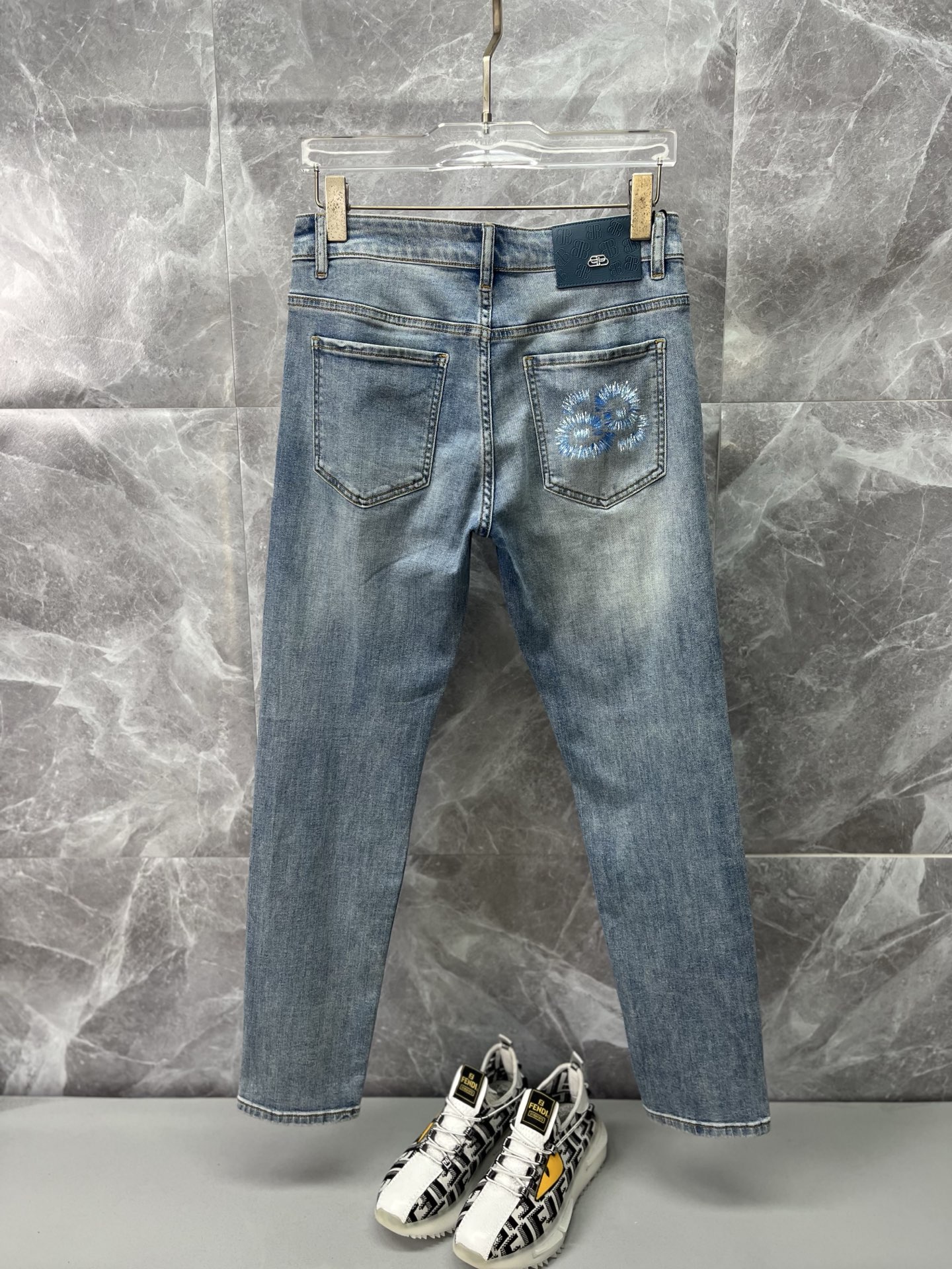 Cheap balenciaga Jeans in 228672, $75 USD- [IB228672] - Replica balenciaga Jeans
