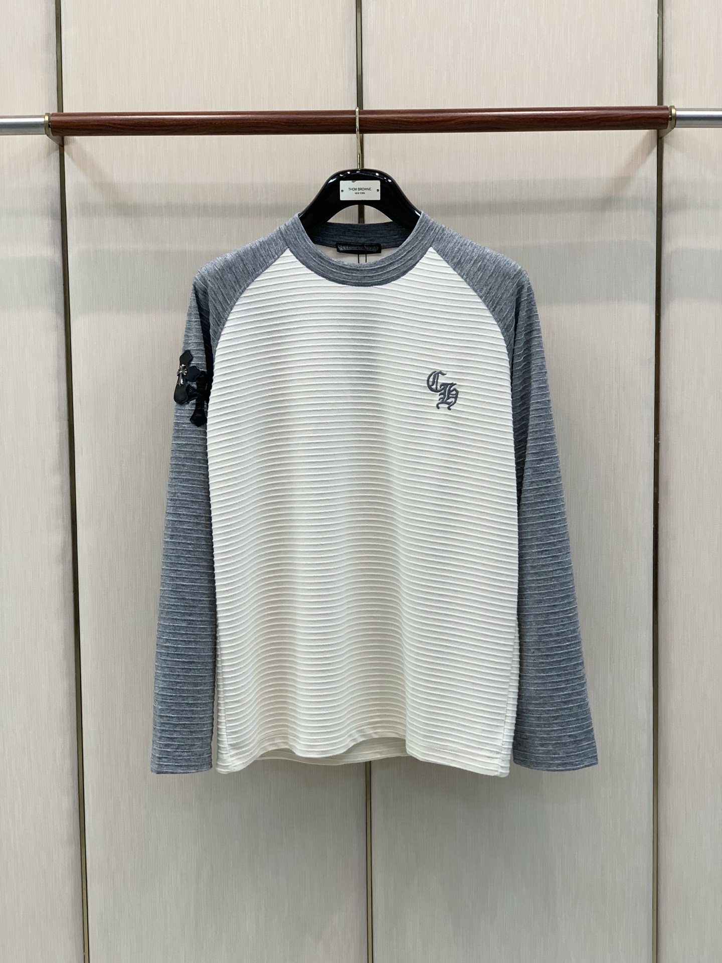 Cheap Chrome Hearts Long-Sleeved T-shirts in 228698, $60 USD- [IB228698] - Replica Chrome Hearts Long-Sleeved T-shirts