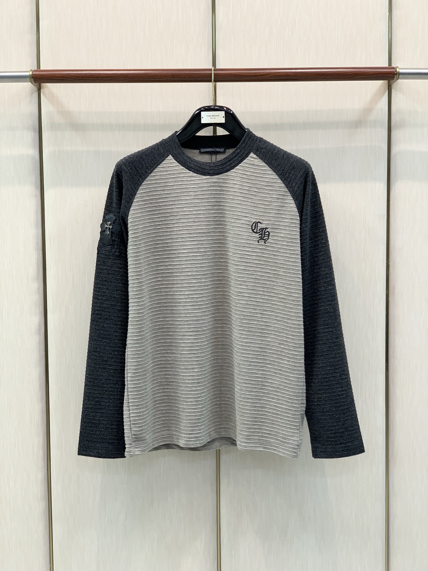 Cheap Chrome Hearts Long-Sleeved T-shirts in 228699, $60 USD- [IB228699] - Replica Chrome Hearts Long-Sleeved T-shirts