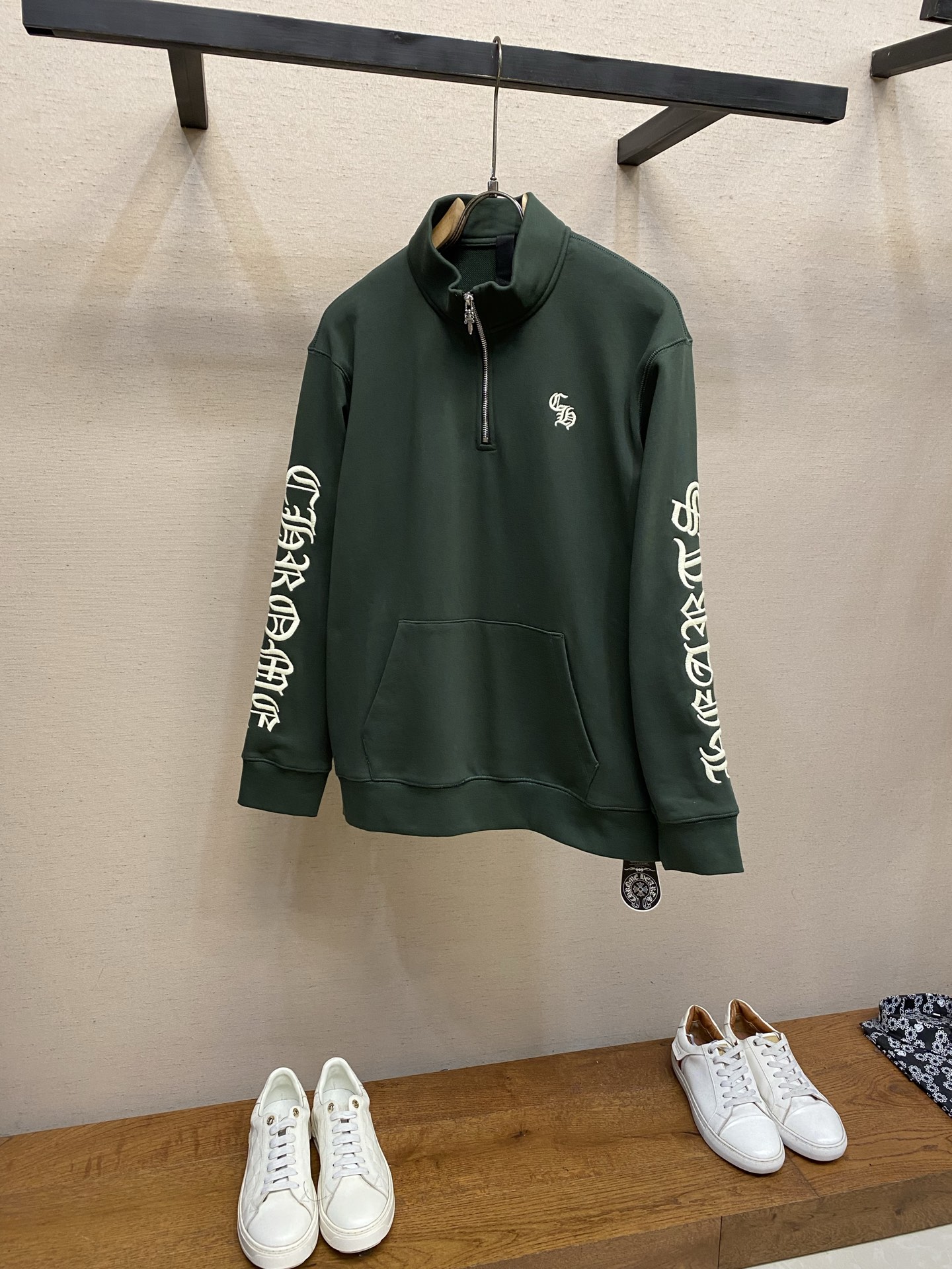Cheap Chrome hearts Hoody in 228704, $95 USD- [IB228704] - Replica Chrome hearts Hoody