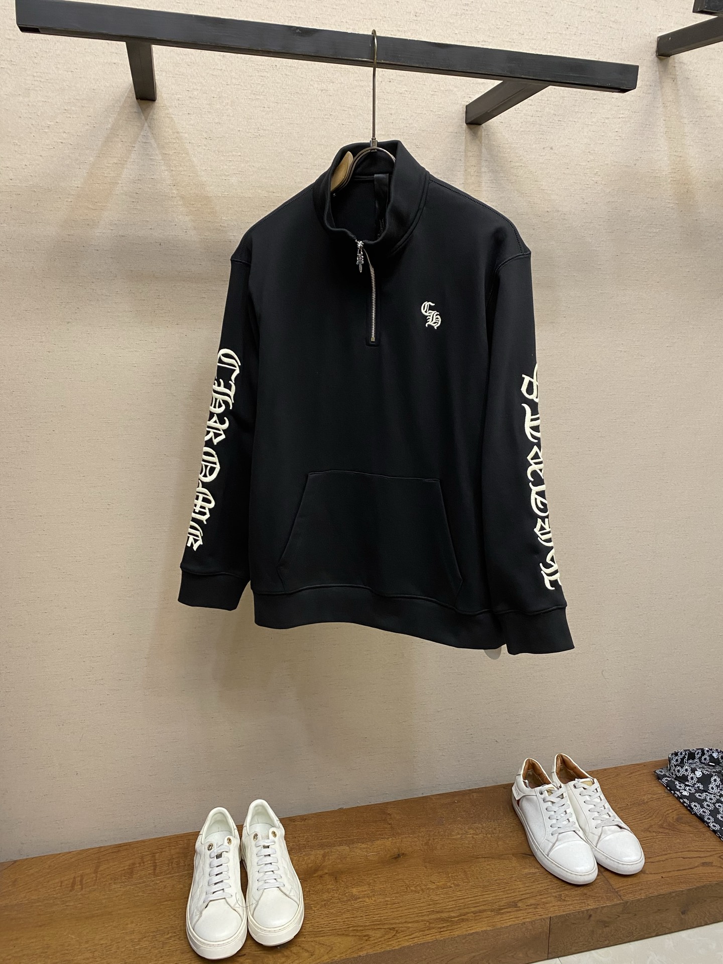 Cheap Chrome hearts Hoody in 228705, $95 USD- [IB228705] - Replica Chrome hearts Hoody