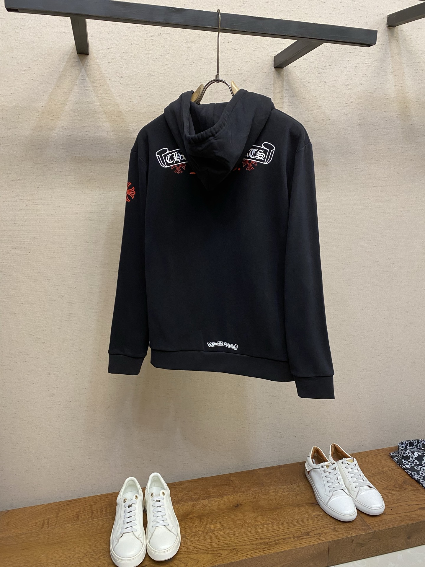 Cheap Chrome hearts Hoody in 228706, $85 USD- [IB228706] - Replica Chrome hearts Hoody