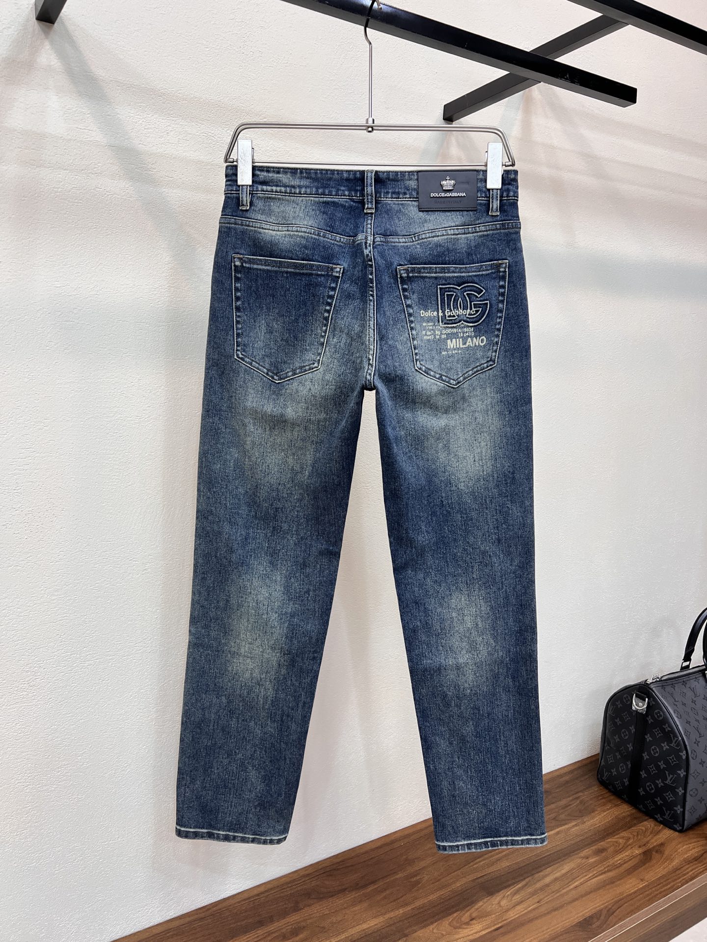 Cheap DG Jeans for Men in 228711, $75 USD- [IB228711] - Replica DG Jeans for Men