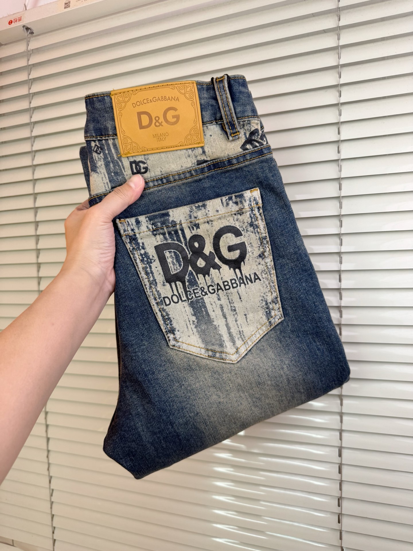 Cheap DG Jeans for Men in 228717, $55 USD- [IB228717] - Replica DG Jeans for Men