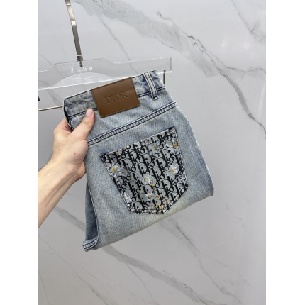Cheap Dior Jeans for Men in 228741, $85 USD- [IB228741] - Replica Dior Jeans for Men